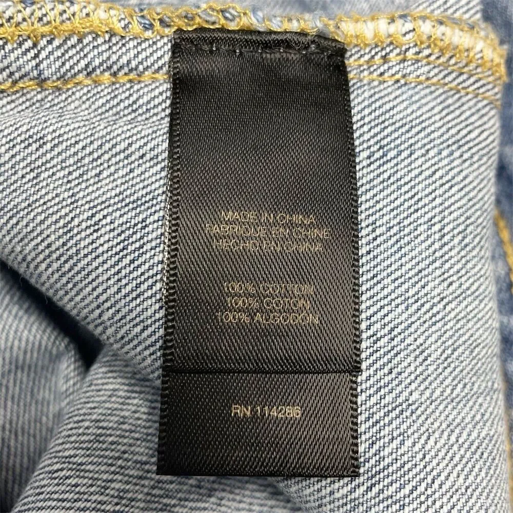 FRYE Nadia High-Rise Wide-Leg Light Vintage Wash Jeans Size 26